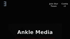 What Anklemedia.com website looked like in 2018 (5 years ago)