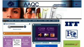What Aaqc.org.ar website looked like in 2018 (5 years ago)