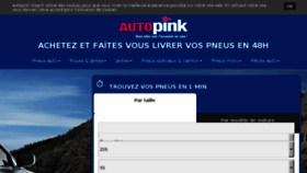 What Autopink-shop.fr website looked like in 2018 (5 years ago)