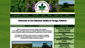 What Alfalfa.org website looked like in 2018 (5 years ago)