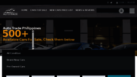 What Autotrade.com.ph website looked like in 2018 (7 years ago)