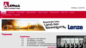 What Awesa.de website looked like in 2018 (5 years ago)