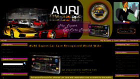 What Auri.com website looked like in 2018 (5 years ago)