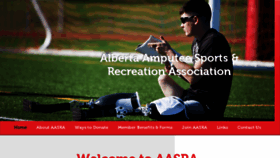 What Aasra.ab.ca website looked like in 2018 (5 years ago)