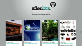 What Affenbits.com website looked like in 2018 (5 years ago)