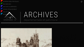 What Archives18.fr website looked like in 2018 (5 years ago)