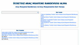 What Aracmuayeneverandevu.com website looked like in 2018 (5 years ago)