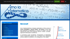 What Amolamatematica.it website looked like in 2018 (5 years ago)