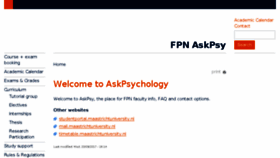 What Askpsy.nl website looked like in 2018 (5 years ago)