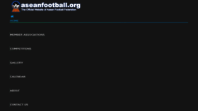 What Aseanfootball.org website looked like in 2018 (5 years ago)