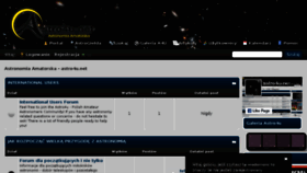 What Astro4u.net website looked like in 2018 (5 years ago)