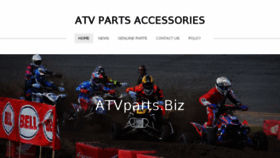 What Atvparts.biz website looked like in 2018 (5 years ago)