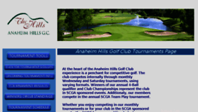 What Anaheimhillsgolfclub.org website looked like in 2018 (5 years ago)