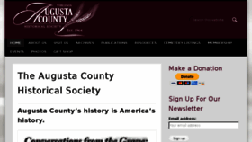 What Augustacountyhs.org website looked like in 2018 (5 years ago)