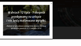 What Adorre.pl website looked like in 2018 (5 years ago)