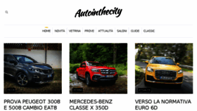 What Autointhecity.com website looked like in 2018 (5 years ago)