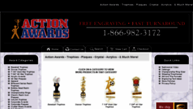 What Actionawardsinc.com website looked like in 2018 (5 years ago)