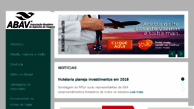 What Abav.com.br website looked like in 2018 (7 years ago)