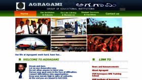What Agragami.in website looked like in 2018 (5 years ago)
