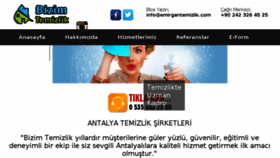 What Antalyatemizliksirketleri.com website looked like in 2018 (5 years ago)