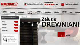 What Asmar.pl website looked like in 2018 (7 years ago)