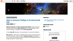 What Astronomy-digest.blogspot.com website looked like in 2018 (5 years ago)