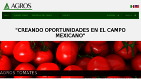 What Agros.com.mx website looked like in 2018 (5 years ago)