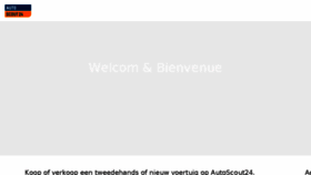 What Autoscoot.be website looked like in 2018 (5 years ago)