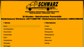 What Abschleppdienst-schwarz.de website looked like in 2018 (5 years ago)