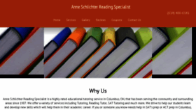 What Anneschlichter.com website looked like in 2018 (5 years ago)