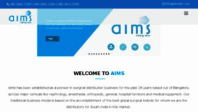 What Aimsblr.com website looked like in 2018 (5 years ago)