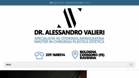 What Alessandrovalieri.it website looked like in 2018 (5 years ago)