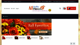 What A1delhiflowers.com website looked like in 2018 (5 years ago)