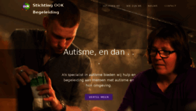 What Autisme-centrum.nl website looked like in 2018 (5 years ago)
