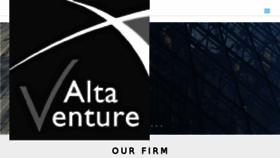 What Altaventure.com website looked like in 2018 (5 years ago)