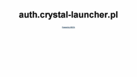 What Auth.crystal-launcher.pl website looked like in 2018 (5 years ago)