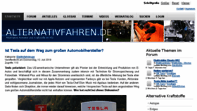 What Alternativ-fahren.de website looked like in 2018 (5 years ago)