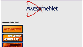 What Awesomenet.net website looked like in 2018 (5 years ago)
