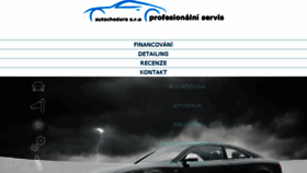 What Autochodura.cz website looked like in 2018 (5 years ago)
