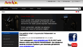 What Arteksengraving.com website looked like in 2018 (5 years ago)