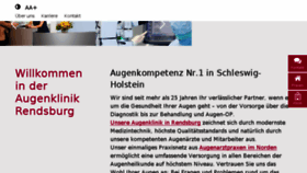 What Augenklinik-rd.de website looked like in 2018 (5 years ago)
