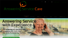 What Answeringservicecare.net website looked like in 2018 (5 years ago)