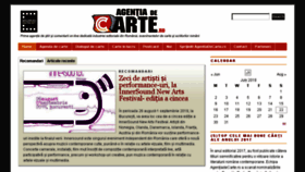 What Agentiadecarte.ro website looked like in 2018 (5 years ago)