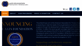 What Aatsgrahamfoundation.org website looked like in 2018 (5 years ago)