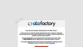What Abo-factory.com website looked like in 2018 (5 years ago)