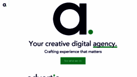 What Advertia.cz website looked like in 2018 (5 years ago)