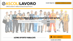 What Ascolilavoro.it website looked like in 2018 (5 years ago)