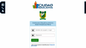 What Aahm.ciudadeducativa.com website looked like in 2018 (5 years ago)