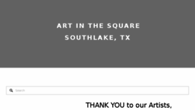 What Artinthesquare.com website looked like in 2018 (5 years ago)