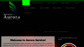 What Aurora-service.net website looked like in 2018 (5 years ago)